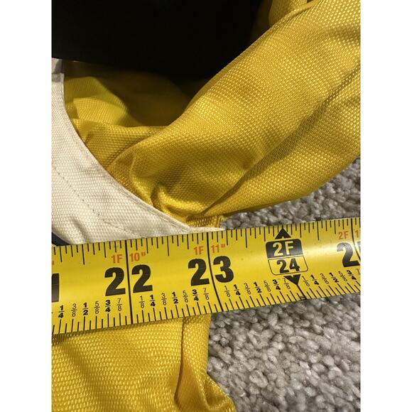 Vintage Goodyear Racing NASCAR Jacket Men’s Medium Yellow Blue #1 Racing Korea - Picture 4 of 8